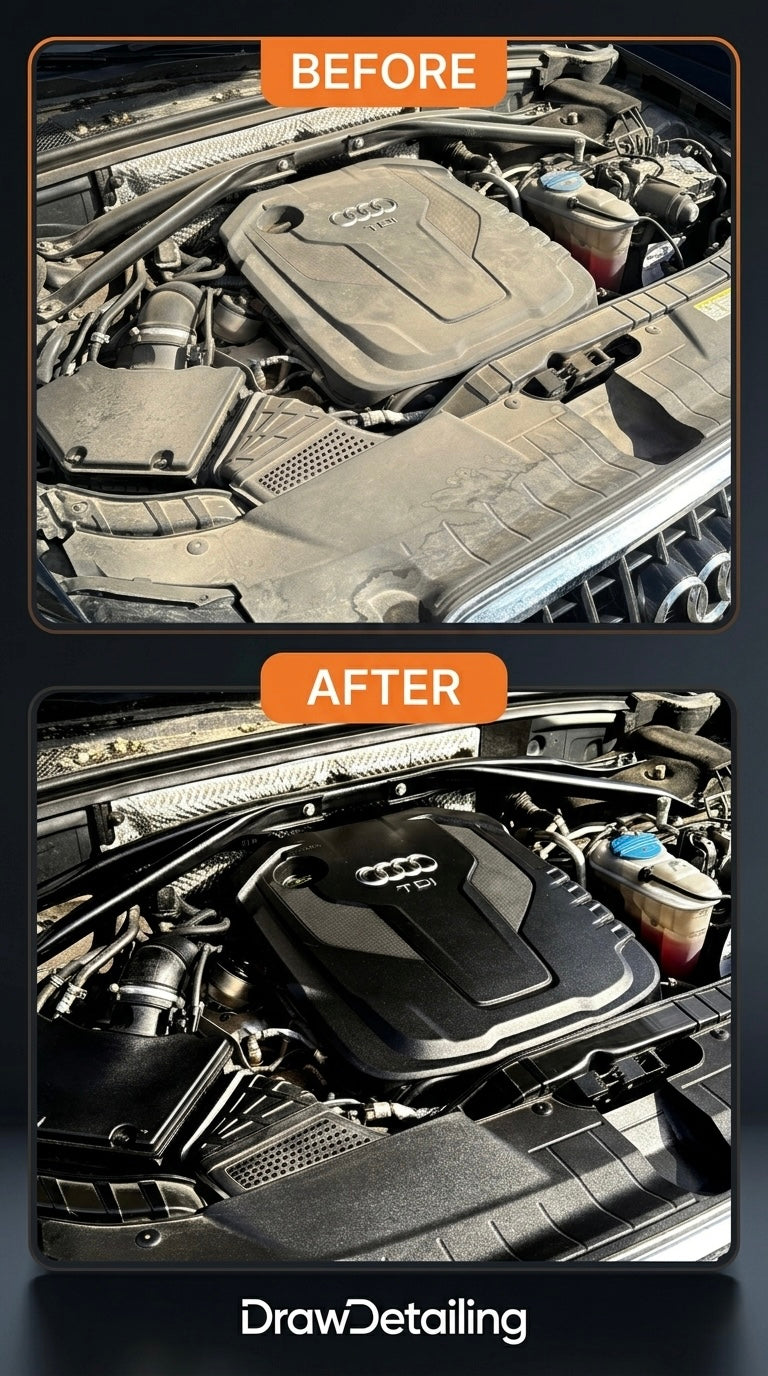 WATERLESS ENGINE CLEANER 500ml - Soluție profesională pentru curățarea motorului fără apă