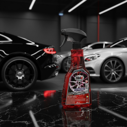 Iron Powder Cleaner 500 ml - Soluție profesională pentru jante și pilitură de fier