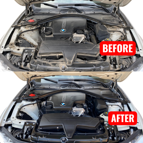 WATERLESS ENGINE CLEANER 500ml - Soluție profesională pentru curățarea motorului fără apă