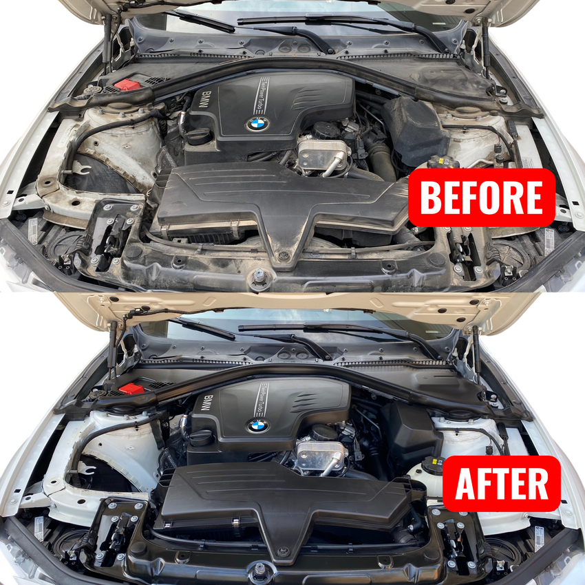 WATERLESS ENGINE CLEANER 500ml - Soluție profesională pentru curățarea motorului fără apă