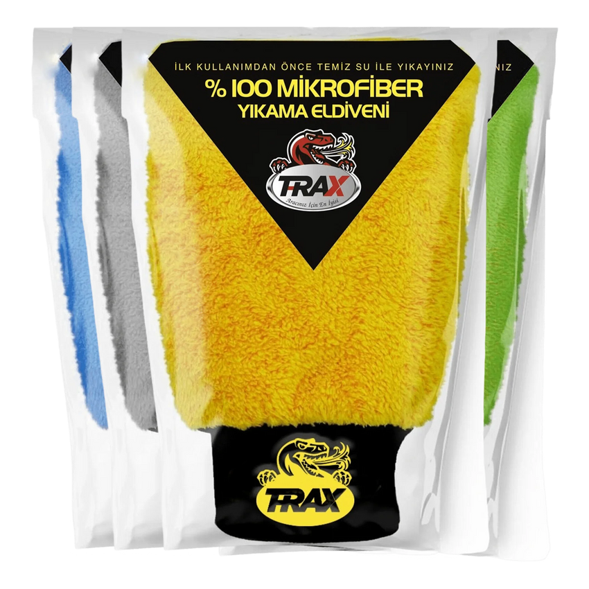 Mănușă pentru spălare auto din 100% microfibră