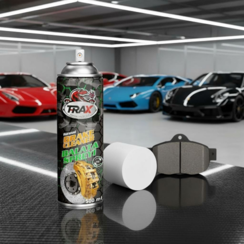 Brake Cleaner 500ml – Spray pentru Curățarea Sistemului de Frânare