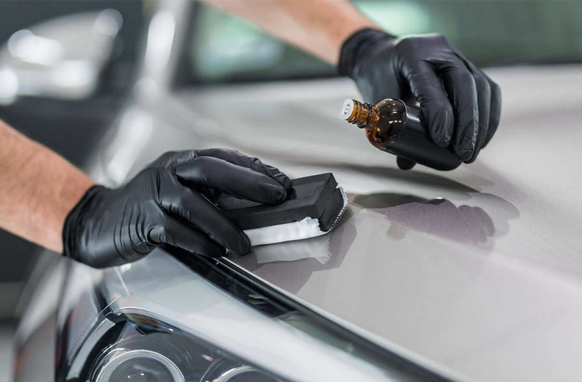 Protectie ceramica profesionala 9H - 50 ml (Kit complet)